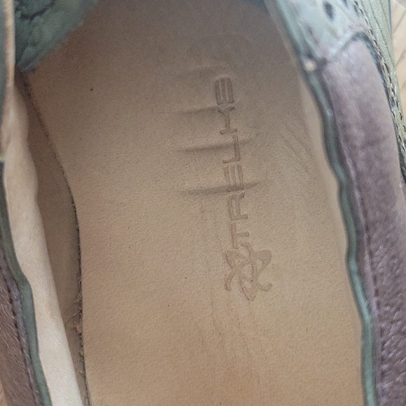 Trelke Golf Shoes Brown and Green Premium Argentine Leather Men's size 9 - Picture 8 of 8